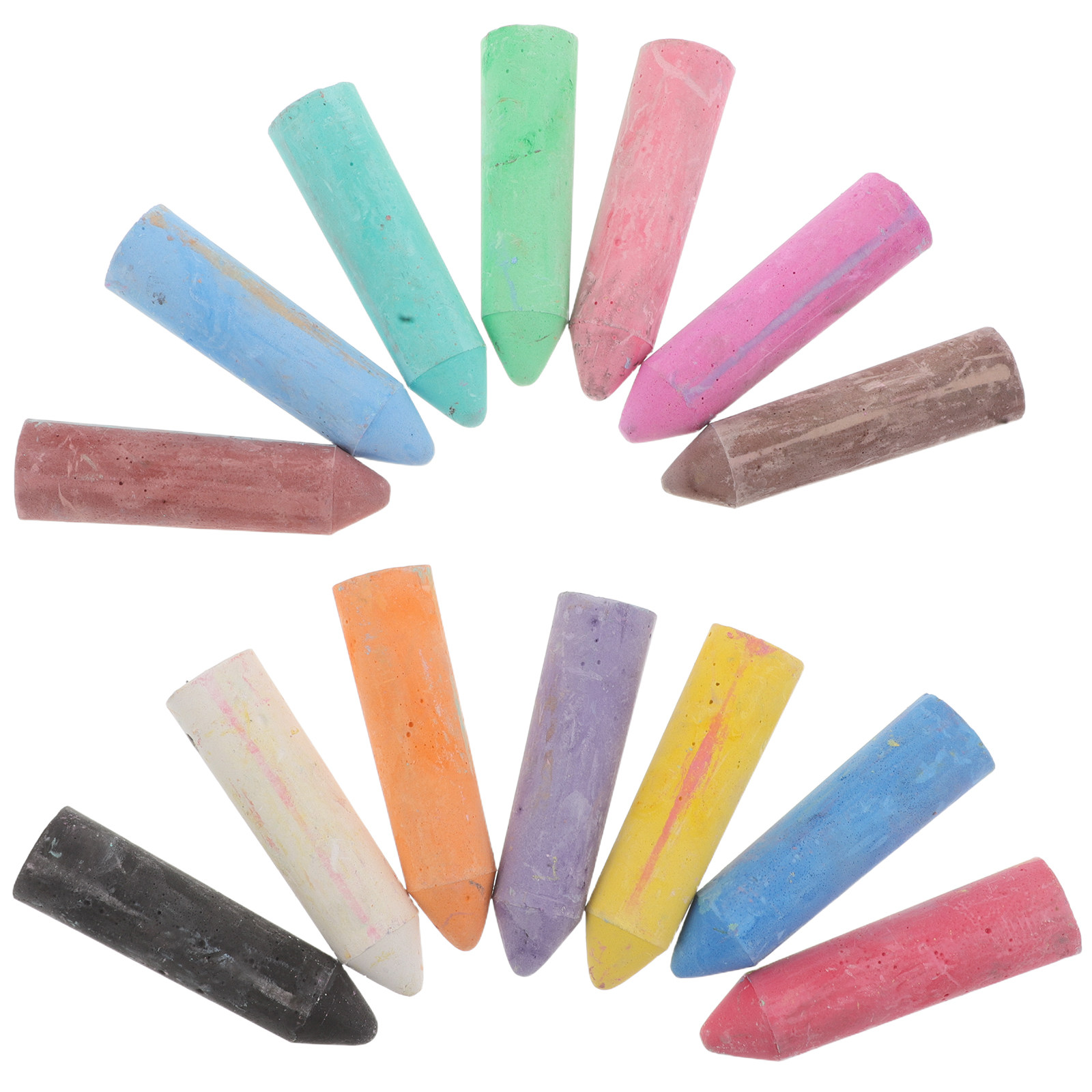 Chalk Outdoor Jumbo - 20 craies géantes pour trottoir, ensemble