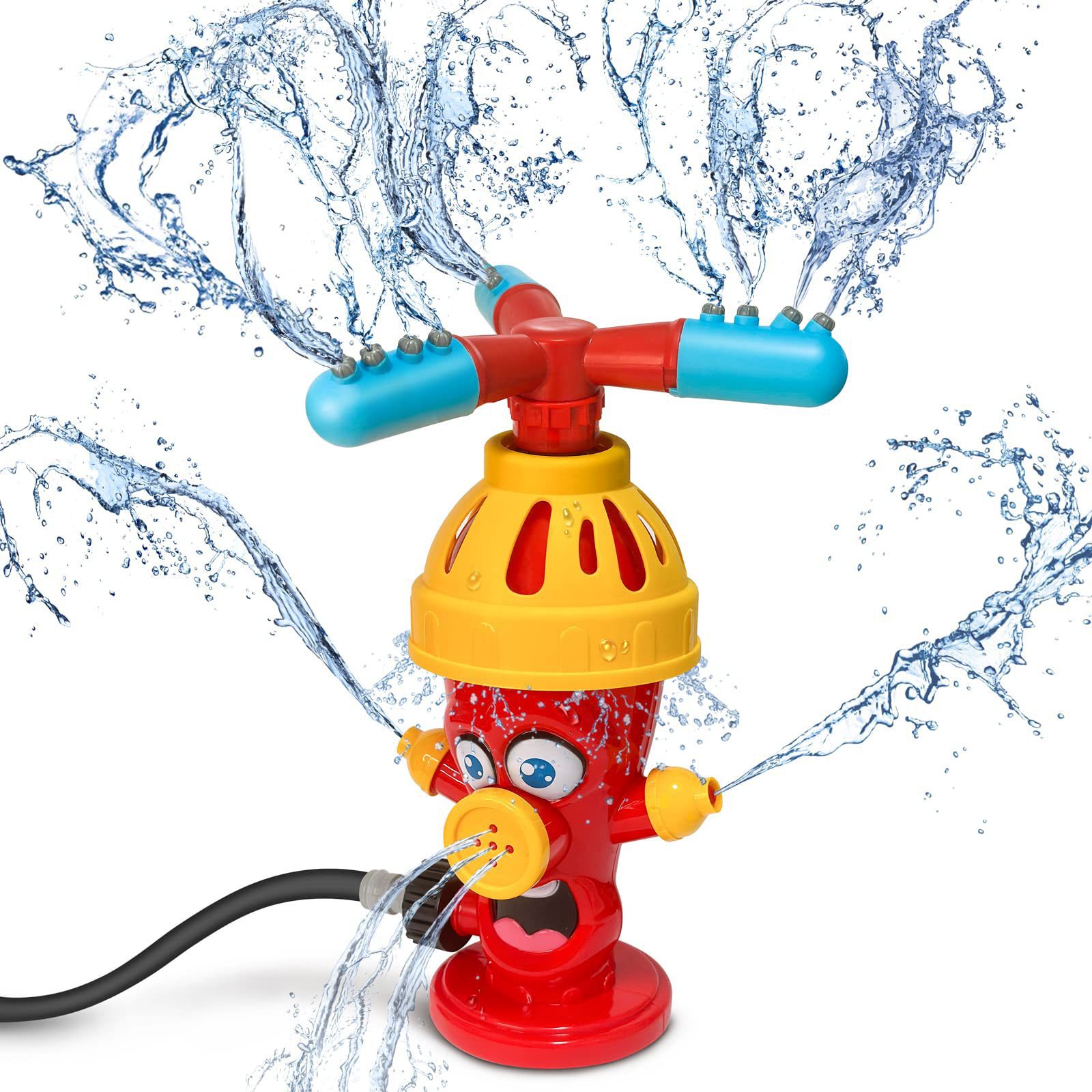 Kids Outdoor Yard Toys - Jouet d'arrosage à jet d'eau, arroseur