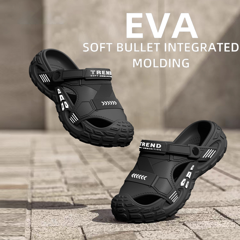 Kids Outdoor Equipment - Chaussures sabots portables d'été pour hommes,
