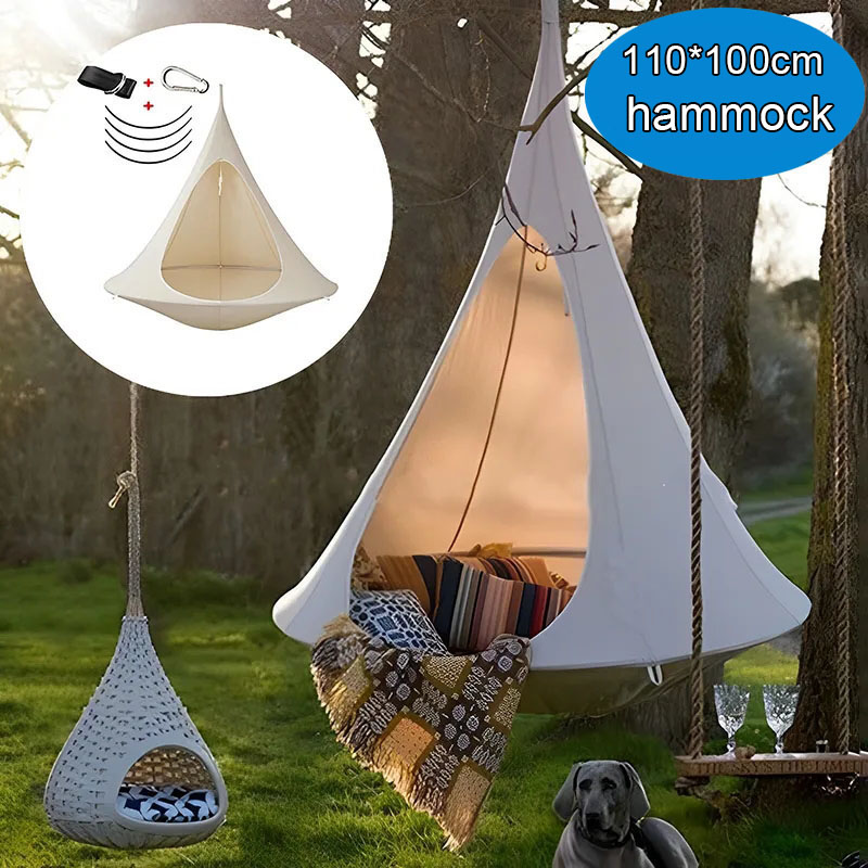 Kids Outdoor Furniture - Hamac double imperméable pour l'extérieur, chaise