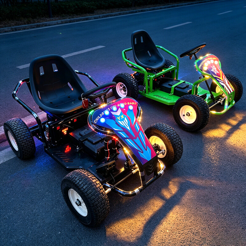 Kids Outdoor Ride On - Kart électrique pour enfants, voiture tamponneuse