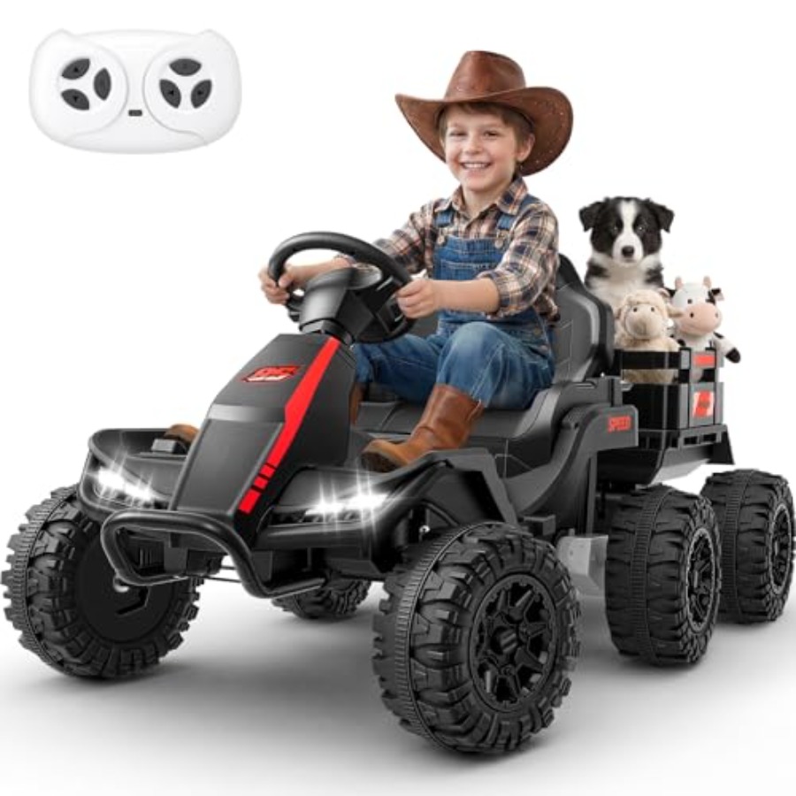Kids Outdoor Ride On - Tracteur électrique tout-terrain pour enfants de