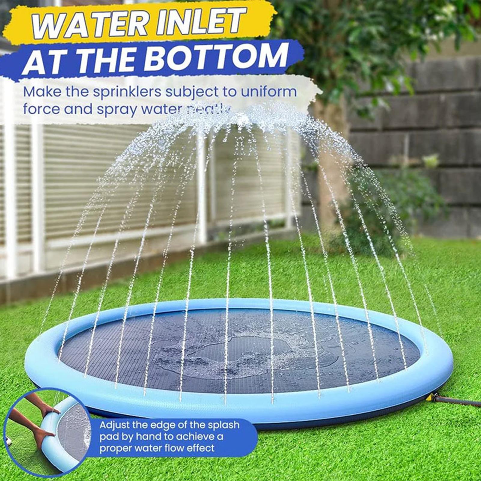 Kids Outdoor Water Sprinkler - Tapis de jeu pour enfants avec