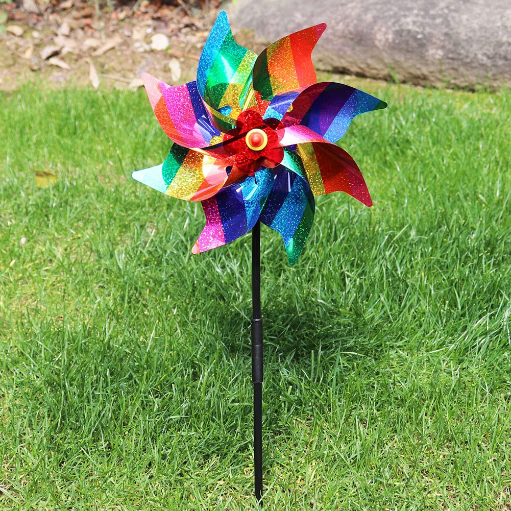 Kids Outdoor Garden Toys - Moulin à Vent Répulsif pour Décoration