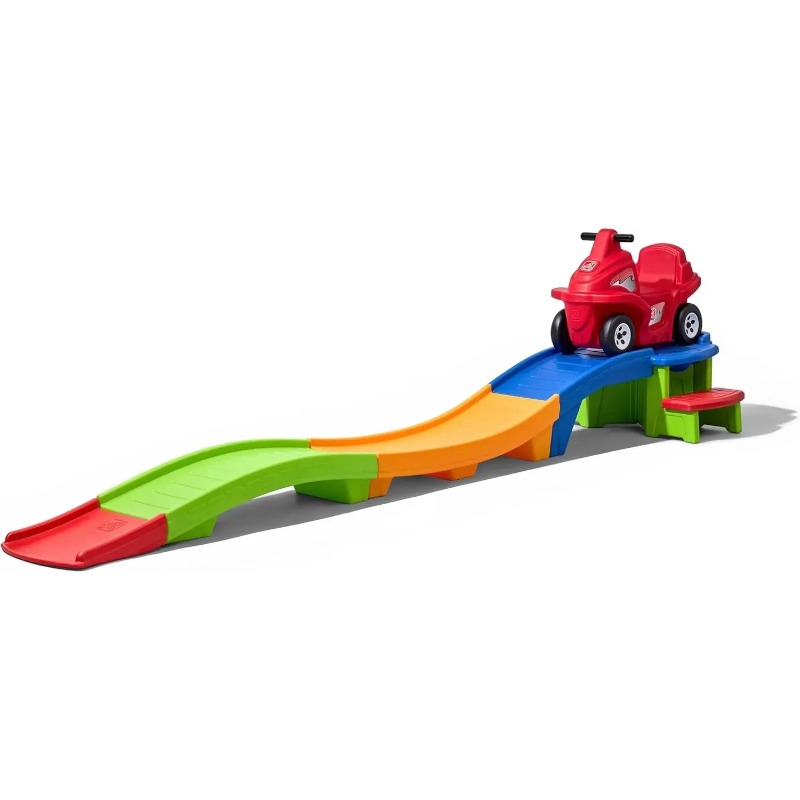 Kids Outdoor Ride On - Jouet pour enfants de montagnes russes,