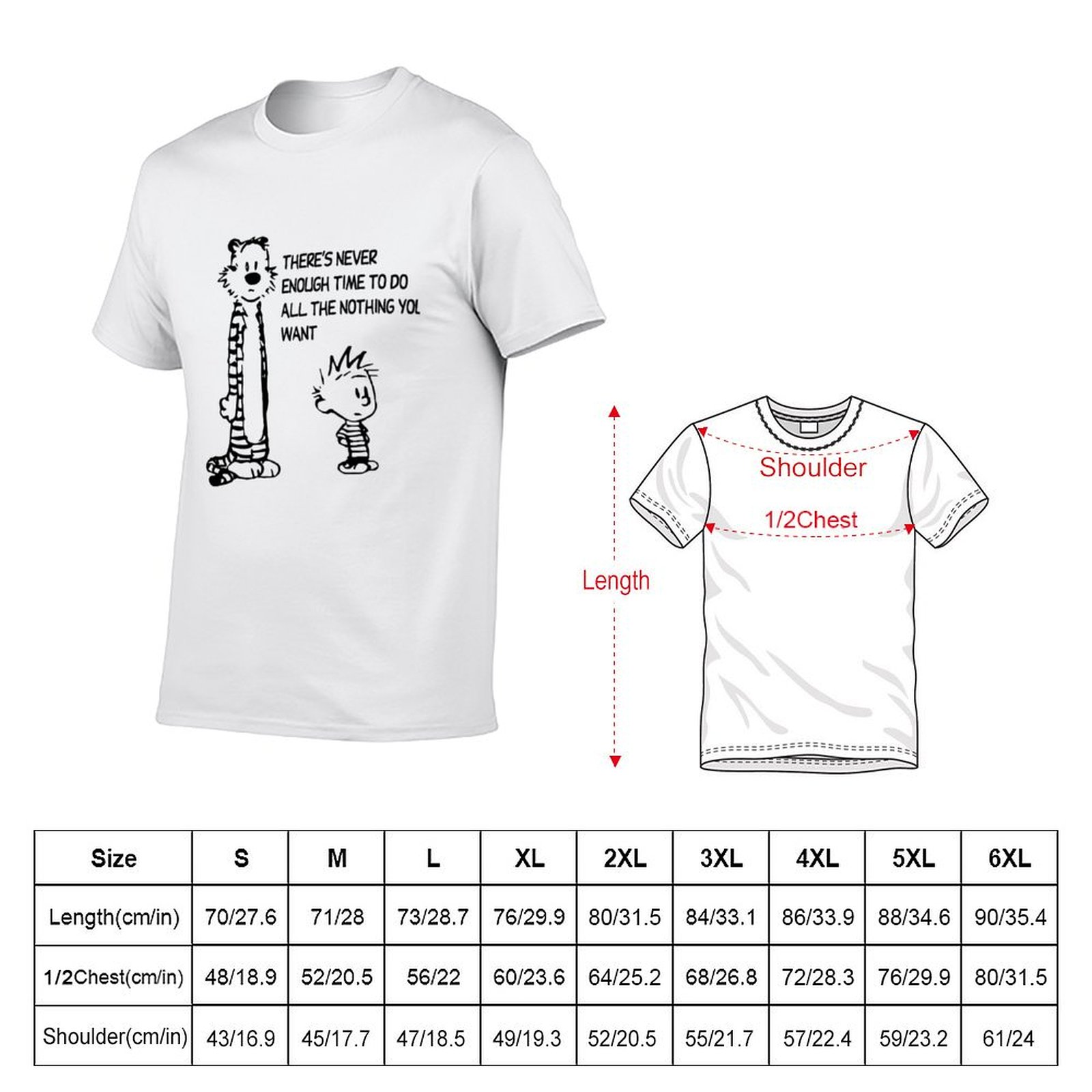 T-shirt Hobbs and Kid, T-shirt - Kids Outdoor Quotes avis et prix