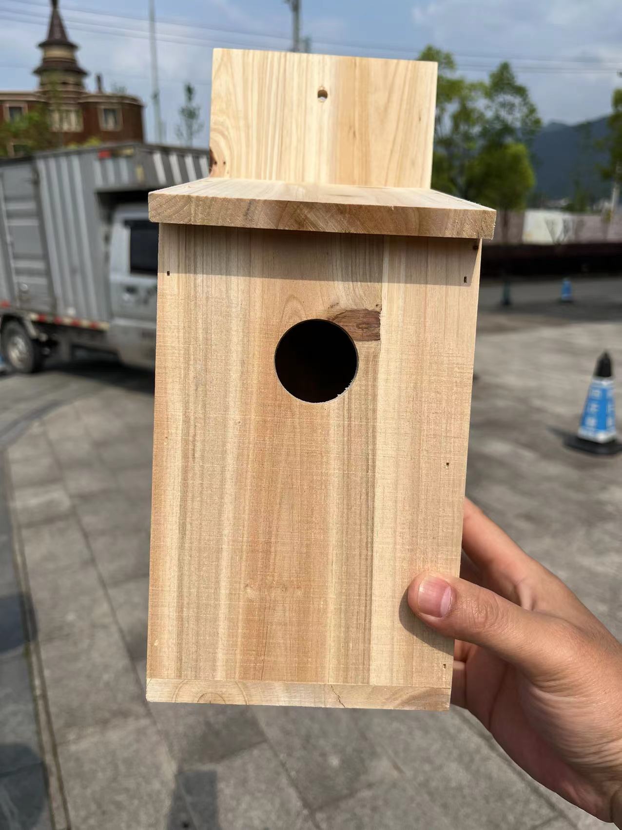 Nichoir en bois d'extérieur, b - Kids Outdoor Garden Toys avis et prix