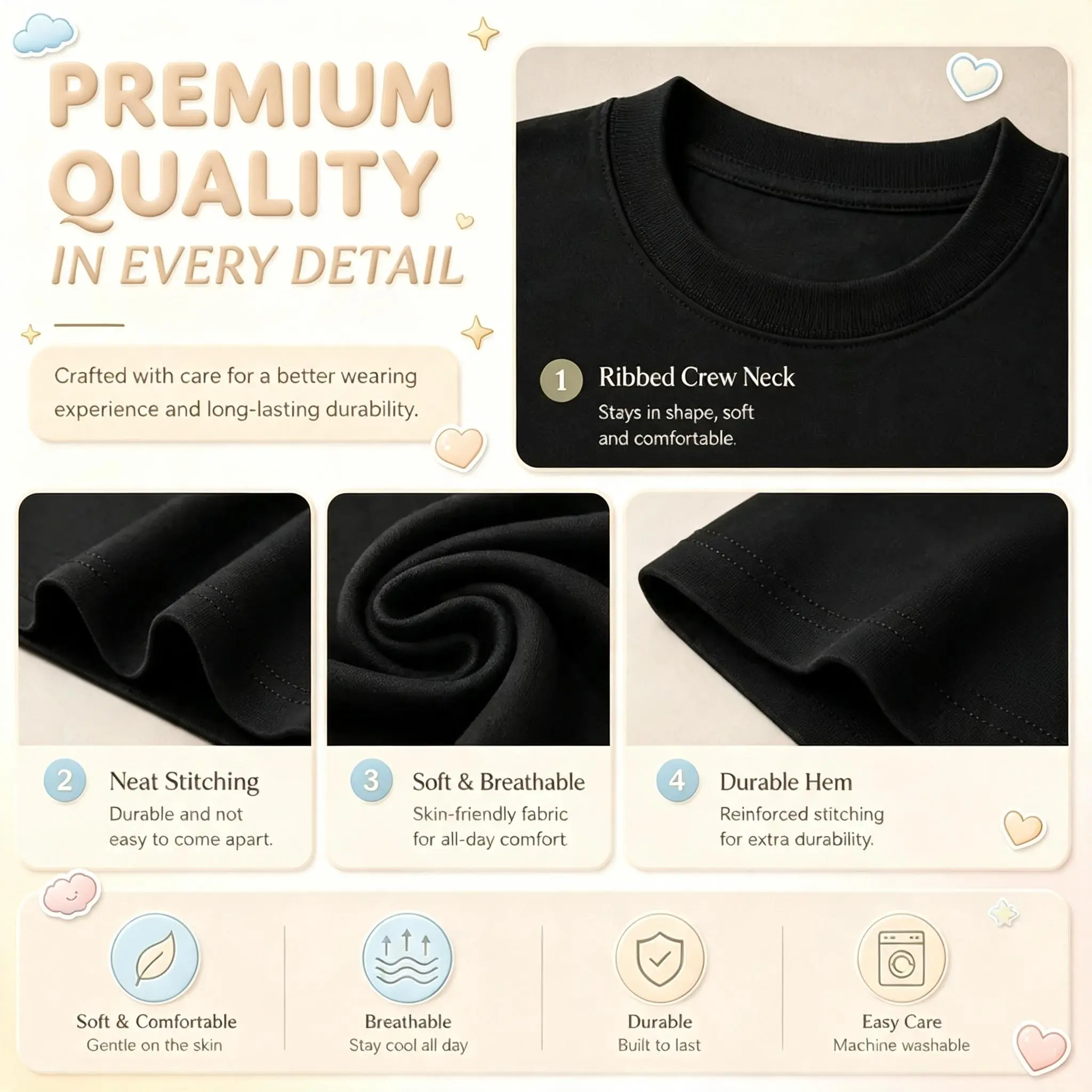 T-shirt imprimé à manches cour - Kids Outdoor Quotes avis et prix
