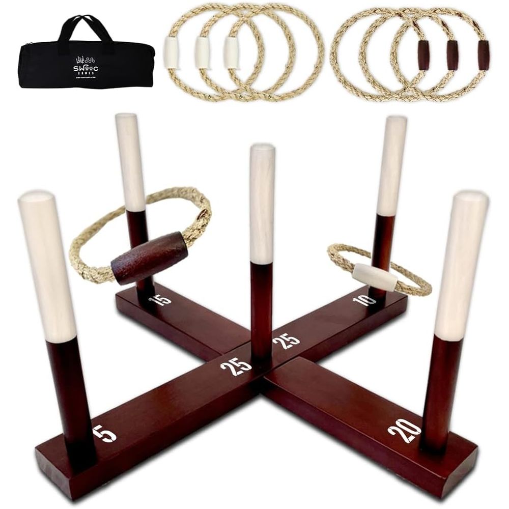 Jeu de lancer d'anneaux toutes - Kids Outdoor Yard Toys avis et prix