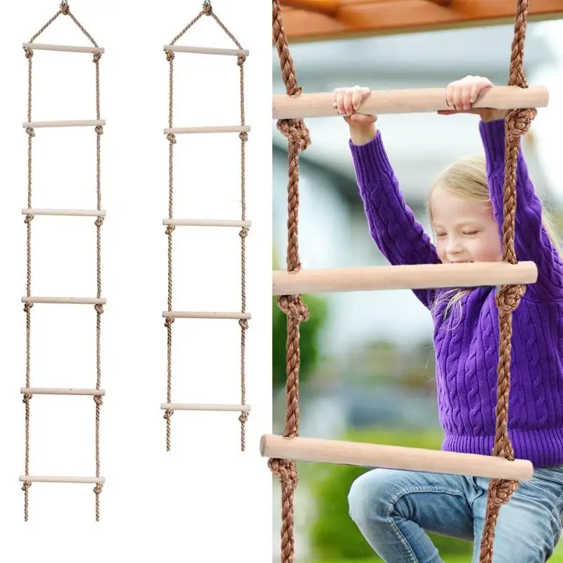 Échelle en bois pour enfants,  - Kids Outdoor Climbing avis et prix