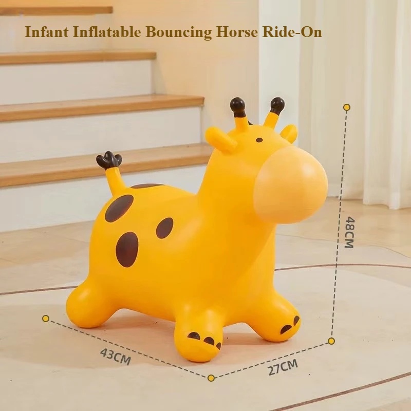 Cheval gonflable en PVC épaiss - Kids Outdoor Ride On avis et prix