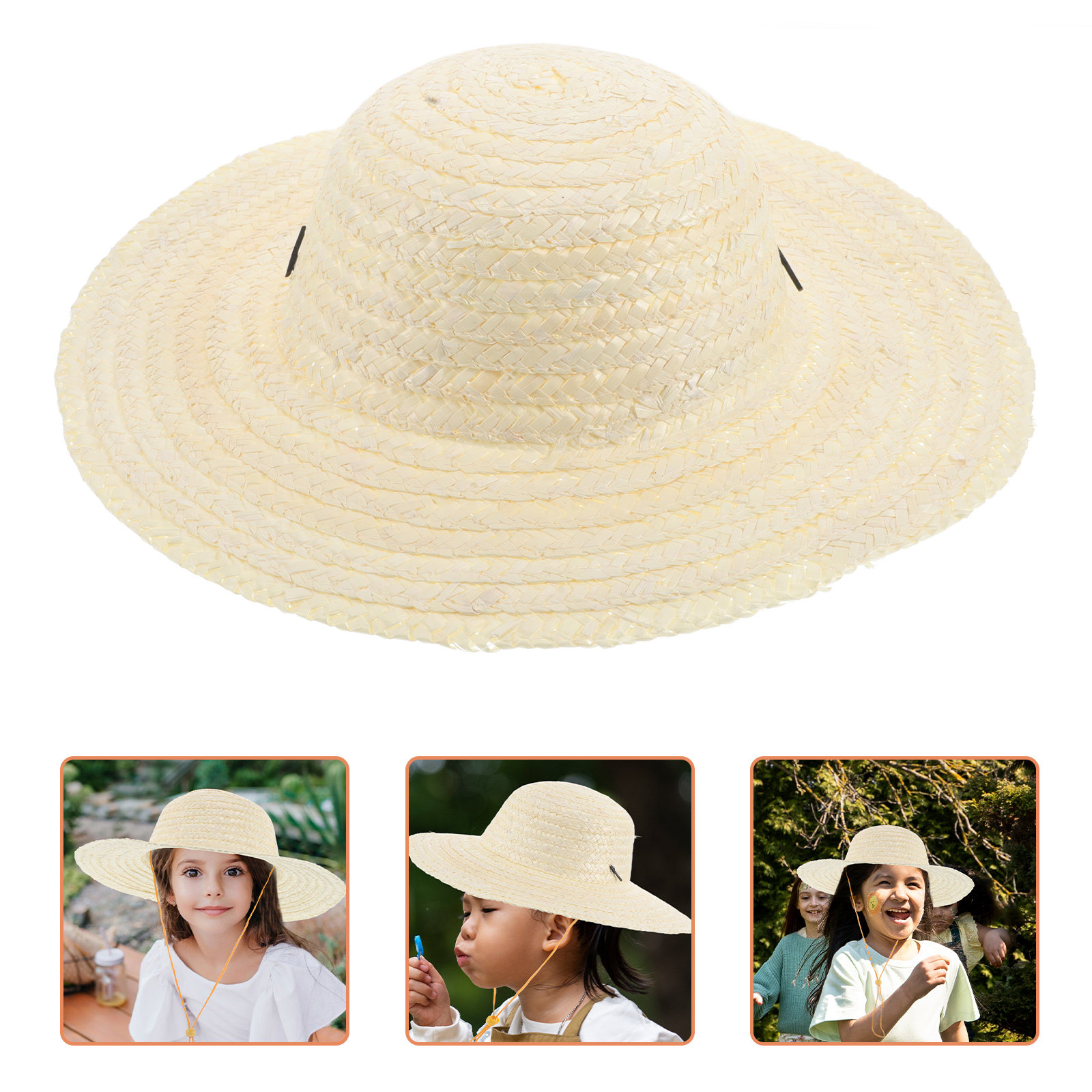 Chapeau en paille de blé pour  - Kids Outdoor Activities avis et prix
