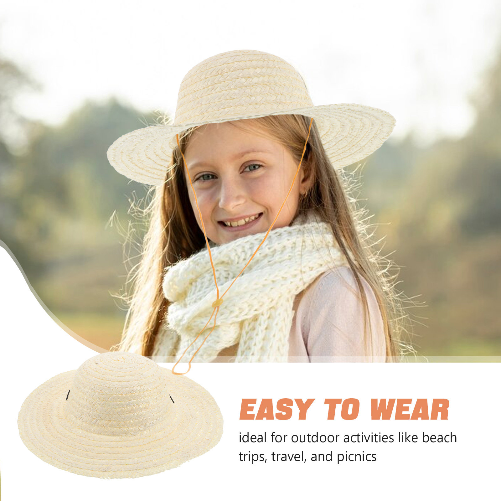 Chapeau en paille de blé pour  - Kids Outdoor Activities avis et prix
