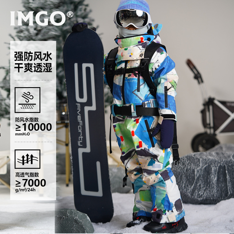 Combinaison de Ski chaude et é - Kids Outdoor Outfit avis et prix