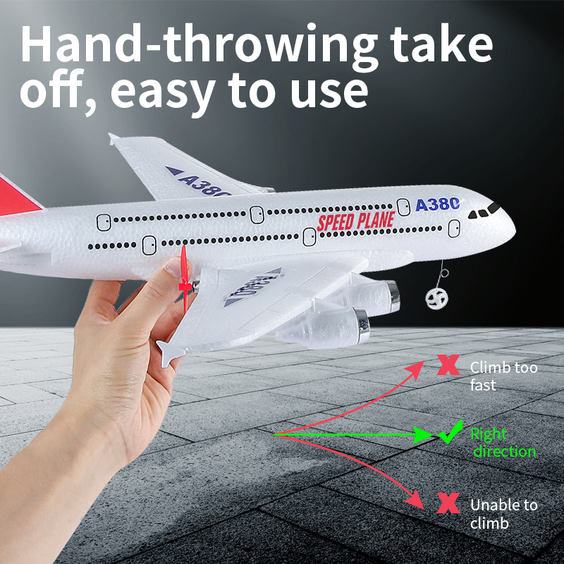 Airbus A380 RC Avion 2.4G Aile - Kids Outdoor Equipment avis et prix