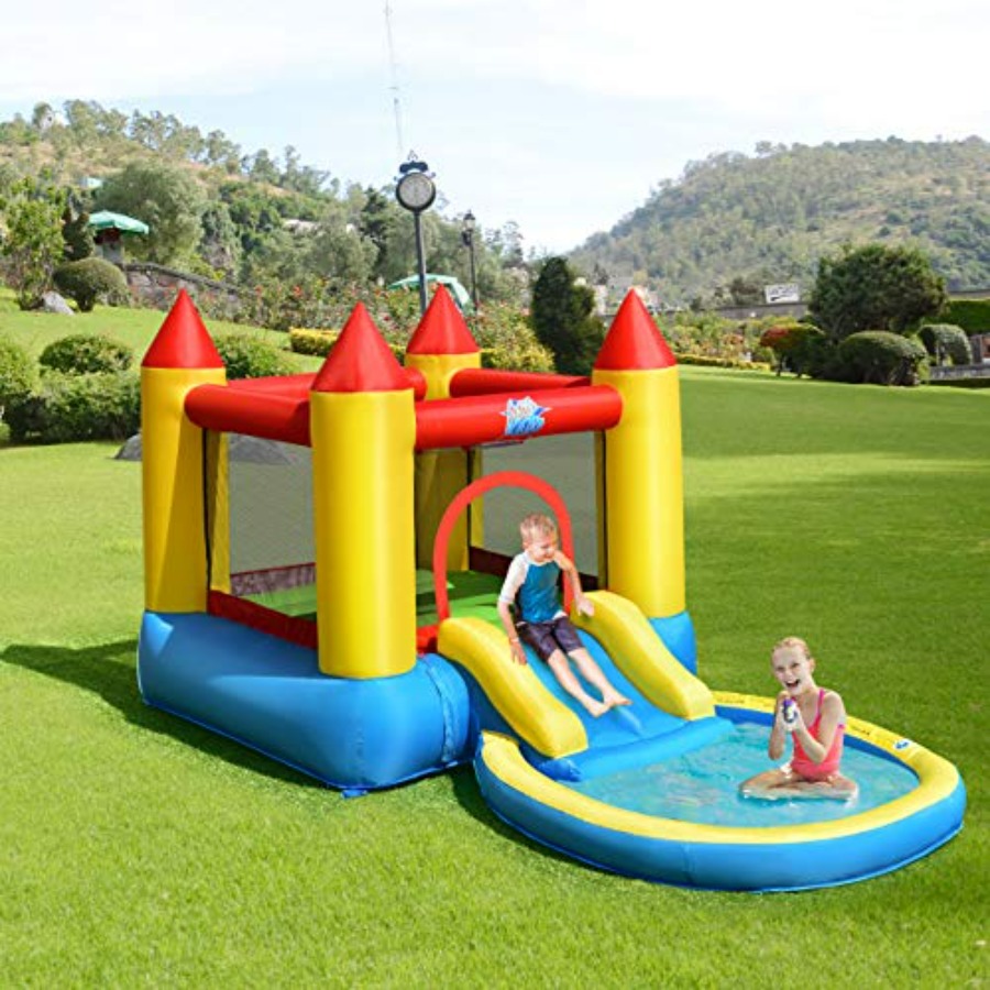 Structure gonflable de jardin  - Kids Outdoor Water Slide avis et prix
