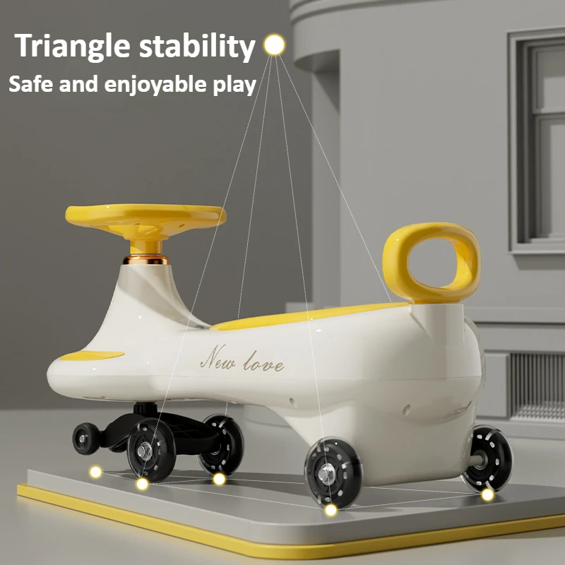 Voiture à bascule pour enfants - Kids Outdoor Swing And Slide avis et prix