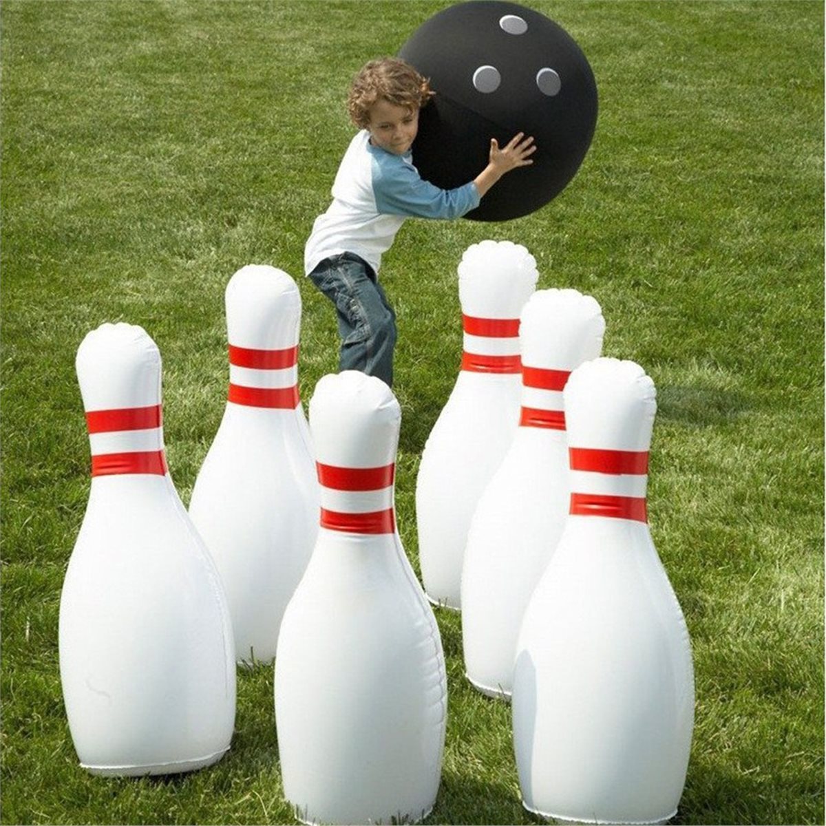 THANKYOU 1 Ensemble de bowling - Kids Outdoor Yard Toys avis et prix