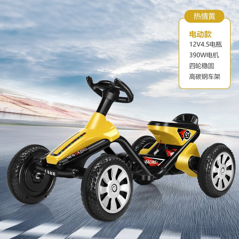 Kart à pédales à quatre roues  - Go Kart Pedal Kids avis et prix