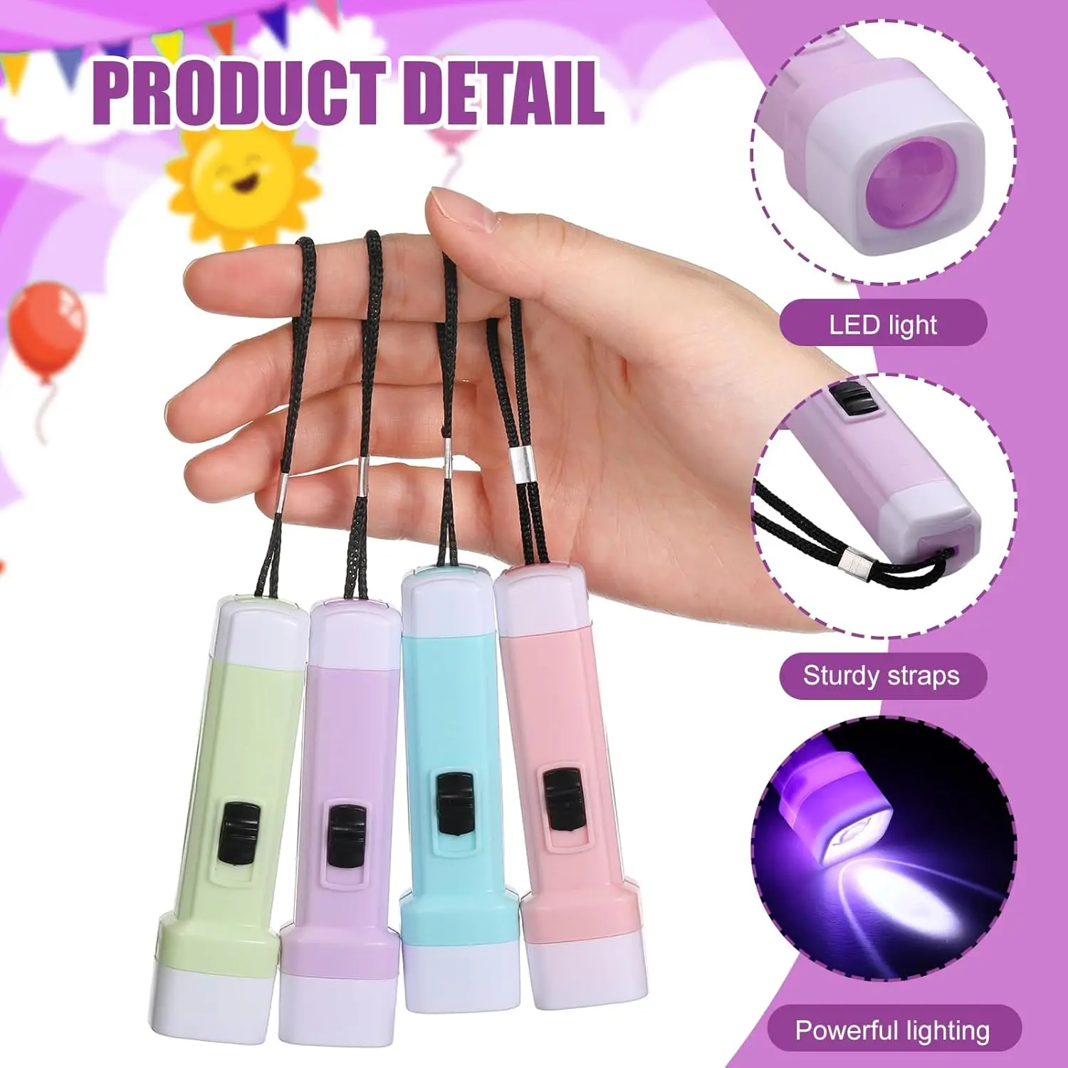 Petite torche LED, Mini lampe  - Kids Outdoor Birthday Party Ideas avis et prix