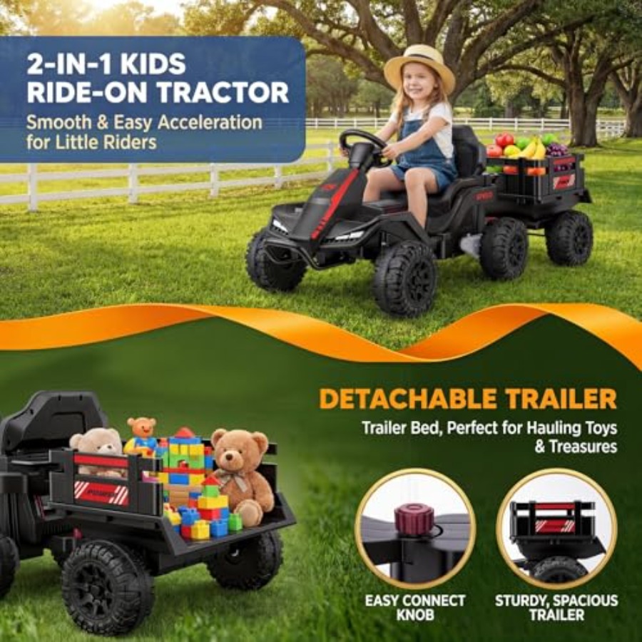 Tracteur électrique tout-terra - Kids Outdoor Ride On avis et prix