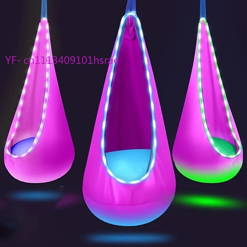 Hamac gonflable lumineux à LED - Kids Outdoor Swing Chair avis et prix