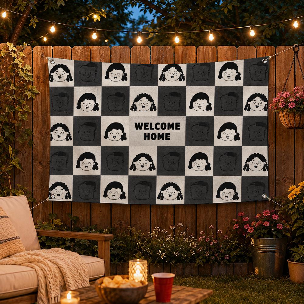 Drapeaux personnalisés avec de - Kids Outdoor Quotes avis et prix