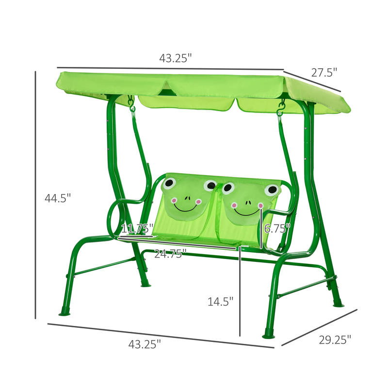 Balançoire de patio pour enfan - Kids Outdoor Swing Chair avis et prix