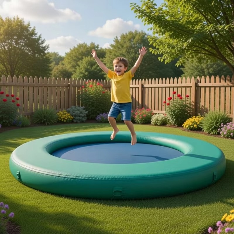 Trampoline gonflable résistant - Kids Outdoor Activities avis et prix