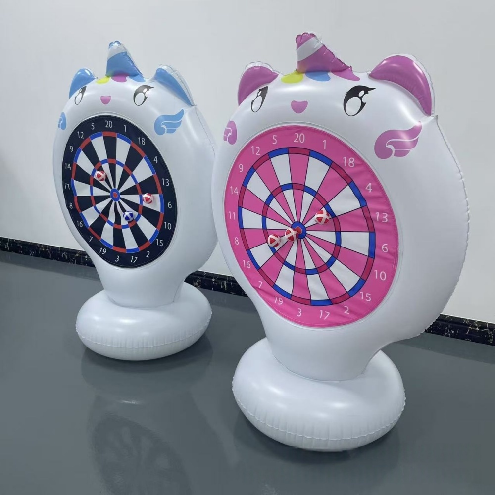 Jeu de lancer licorne gonflabl - Kids Outdoor Garden Toys avis et prix