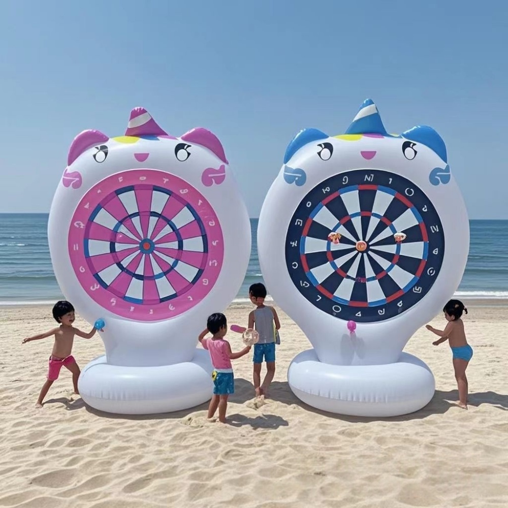 Jeu de lancer licorne gonflabl - Kids Outdoor Garden Toys avis et prix