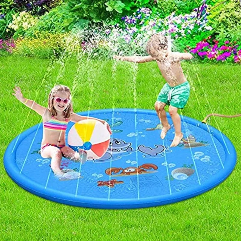 Tapis d'arrosage rond gonflabl - Kids Outdoor Water Sprinkler avis et prix