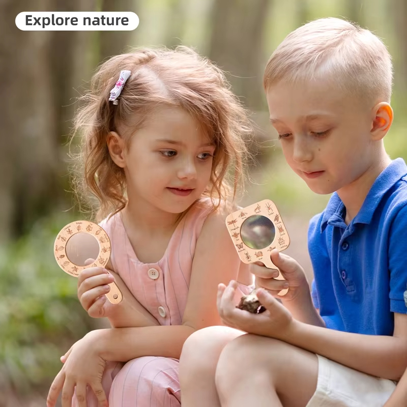 Loupe en bois pour enfants, ob - Kids Outdoor Nature Toys avis et prix