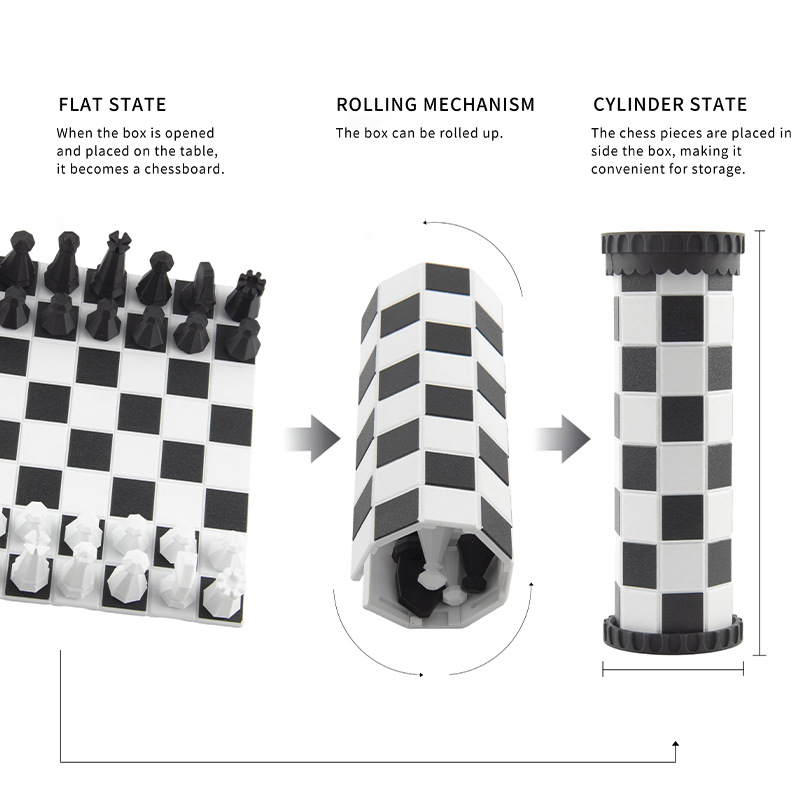 Jeu d'échecs portable 2 en 1,  - Kids Outdoor Activities avis et prix